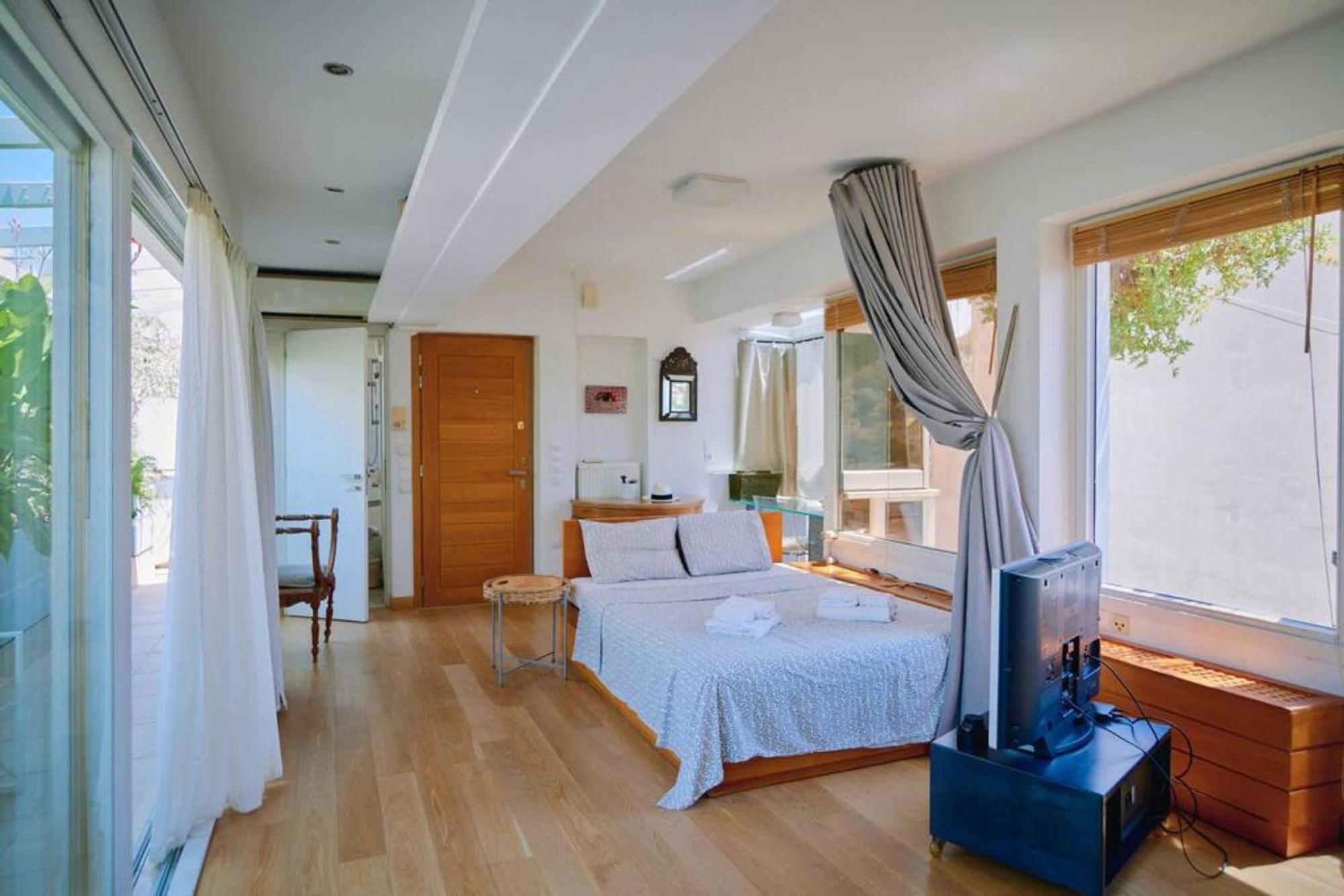 360 View In Roof Top Appartment With Patio Atenas Exterior foto